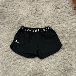 Under Armour Play Up 3.0 Women's Black Athletic Shorts